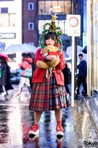 Harajuku Street Style Yang Dipadukan Dengan Tema Natal Oleh Lisa