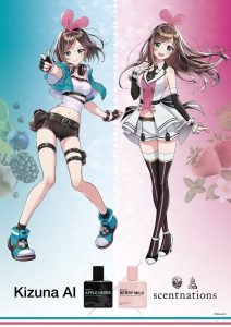 Parfum Unik Yang Terinspirasi Dari Virtual Idol Terkenal Kizuna Ai