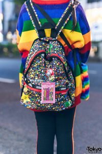 Tampilan Unik dan Imut Dari Aktris Cilik Neo Baba Dalam Harajuku Fashion
