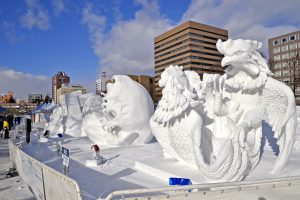 Festival Salju Sapporo Terpaksa Berhenti Lebih Awal Karena Krisis Salju