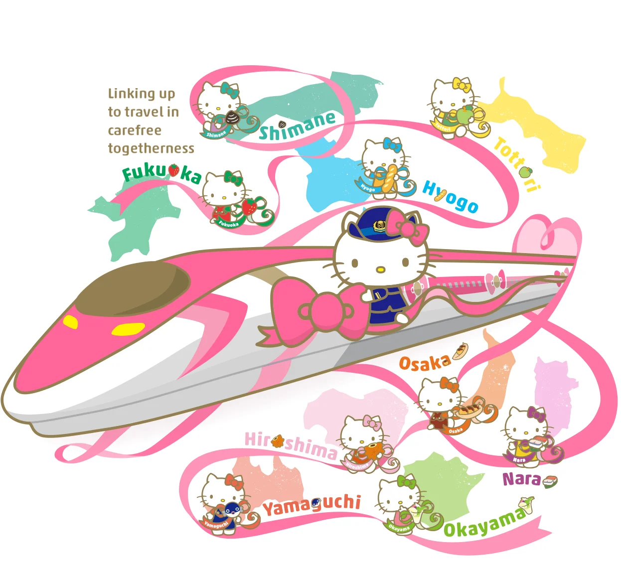 Hello Kitty Shinkansen Kereta Peluru Paling Kawaii di Jepang